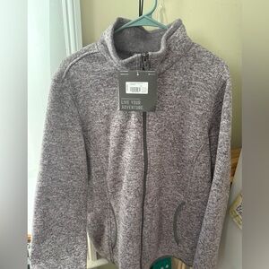 NWT Eddie Bauer Women’s Zip-Up Fleece Jacket